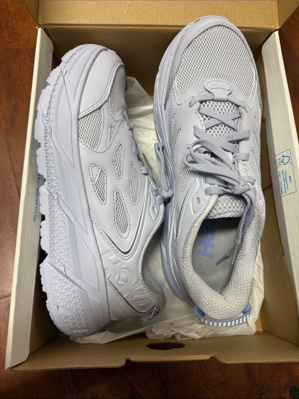 Hoka One One U Clifton L Athletics Unisex US Womens 8.5 Mens 7.5 1160050 ERM - Picture 2 of 7